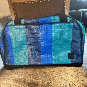 ACTIVYST Blue on Blue Yoga Gym Athletic Travel Bag